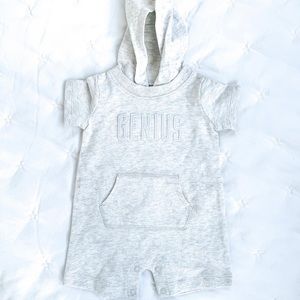 Toddler White Jumpsuit